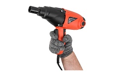 Ударный электрический гайковерт Forcekraft 1/2 220-240 V, 1010 W, 500 Нм, с комплектом головок 17, 19, 21, 22 мм FK-F-03071(52541)