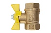 Шаровой кран для газа Valfex 1/2" ВР/ВР ручка-бабочка, латунный 11Б27фтМ VF.277.LB3.012.Bir