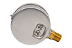Манометр от 0 до 1 бар из нержавеющей стали, D63 мм, NPT 1/4", штуцер снизу A-Flow G22-S-4N-63A-1bar