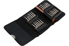 Набор для точных работ Тундра в кожаном чехле, 25 предметов 7644100