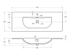 Раковина BelBagno 120 см BB-8099-120