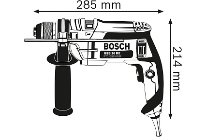 Ударная дрель Bosch GSB 16 RE 0.601.14E.500