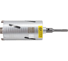Коронка алмазная по бетону Laser Deep Drill (82х150 мм) Hilberg HD382