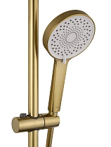 Душевая стойка Wonzon&Woghand Stick WW-88739903-BG термостат, брашированное золото