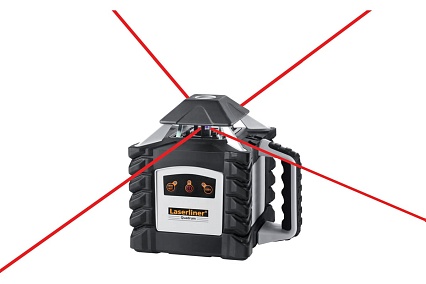 Полностью автоматический ротационный лазер Laserliner Quadrum 410 S 053.00.07A