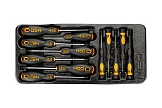 Набор отверток, 12 шт. PZ, TX Neo Tools 84-247