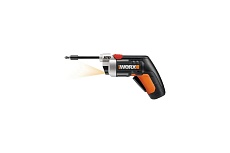 Аккумуляторная отвертка Worx + набор бит WX252