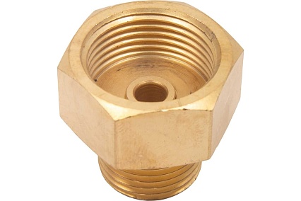 Переходник G3/4" внутр.-W21.8x1/14" (СП21.8) нар., латунь, 5 шт в упаковке Krass 2190591