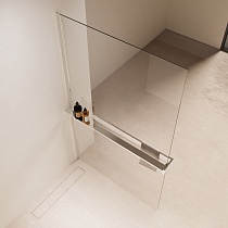 Душевая перегородка Vincea Walk-In VSW-1HR110CL 110x200 хром, прозрачное