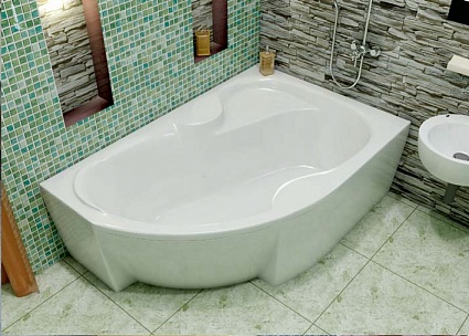 Акриловая ванна Vayer Azalia 150x105 см R