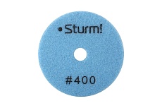 Круги шлифовальные гибкие Sturm ! 9012-D100-400