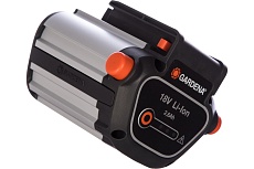 Аккумулятор BLi-18 (18 В; 2.6 А*ч; Li-Ion) Gardena 09839-20.000.00