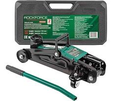Домкрат гидравлический подкатной Rockforce 2т RF-T820028(52437)
