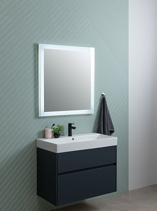 Тумба с раковиной Aquanet Бруклин 70 см