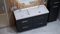 Мебель для ванной Velvex Orlando 120 см, графит