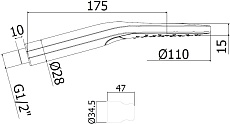 Душевой гарнитур Paffoni Sofia ZDUP120CRAG хром