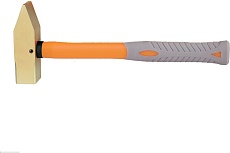 Молоток слесарный HORTZ квадратный боек, 0.5 кг, BeCu, рукоятка фибергласс искробезопасный 1095260