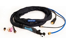 Горелка TIG WP 17 FXV (8 м, M16x1.5+2 pin, вилка 35-50, воздушное охлаждение, AC120А/DC150A, 0.5-2.4 мм) Энаргит WP17FXV-8-M16-2P-3550