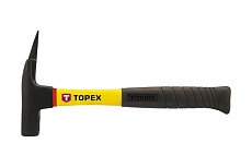 Шиферный молоток Topex с рукояткой из стекловолокна, 600 г 02A120
