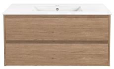 Тумба с раковиной Vincea Gio new 100 см N.Oak