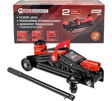 Домкрат подкатной гидравлический Forcekraft 2т, h min 140мм, h max 290мм FK-T82007 MST(58618)