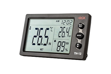 Термогигрометр RGK TH-12 с поверкой 779272