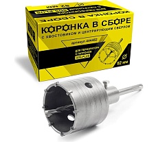 Коронка в сборе с хвостовиком и центрирующим сверлом (82 мм; SDS-plus) Гранит 444482