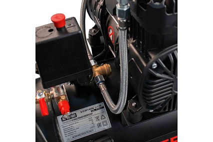 Компрессор Verton air ac-50/480 230 В, 50 Гц, безмасляный, 480 л/м, 50 л, 8 б, 4 кВт, 2850 об/мин, рапид/быстросъем 01.14019.13925
