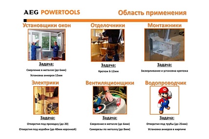 Аккумуляторная дрель-шуруповерт AEG BSB18C2X LI-202C 4935459424