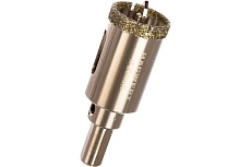 Коронка алмазная с центрирующим сверлом по керамограниту и керамике 25 мм HAGWERT 576225