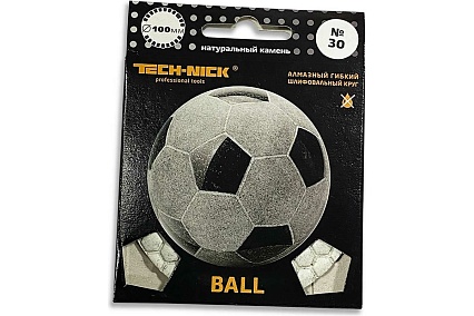 Круг алмазный гибкий шлифовальный АГШК BALL (100x2 мм; Р30) TECH-NICK 128.120.6733