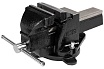 Тиски стальные поворотные с наковальней JCB 6", 150мм JCB-6540306(58991)