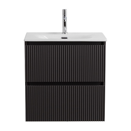 Тумба с раковиной BelBagno Uno-Mini 60 см Темно-серый матовый