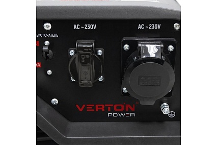 Генератор бензиновый Verton POWER GG7500ES 01.15815.15819