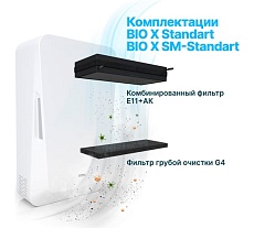 Система приточной вентиляции TION Бризер Bio-X Standard
