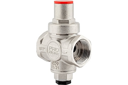 Редуктор давления PROFACTOR поршневой, c коннектором манометра 3/4" PF PRV 251.20