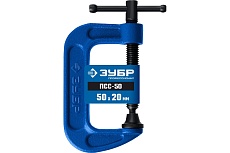 Чугунная струбцина Зубр Пcс-5 g 50 мм 32245-050