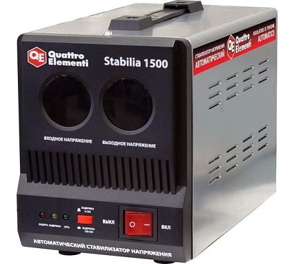 Стабилизатор напряжения Quattro Elementi Stabilia 1500 772-050