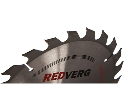 Диск пильный по дереву твердосплавный (250х32/30 мм; 24 зуба) Redverg 6621231