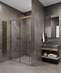 Душевая дверь Timo TDSS-140/17C-8R 140x200 прозрачное, матовое золото