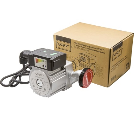 Насос циркуляционный VRT VR.ESC.32-6.180 с частотным регулированием, с гайками 552651