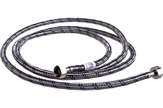 Подводка для воды СТМ сталь, 1/2&quot;, гайка-гайка, 250 cм CWFHF250
