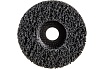 Диск зачистной Clean Strip Black 115х22 мм с фибровой оправкой BlackFox 12535