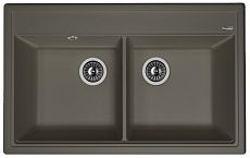 Кухонная мойка Florentina Липси 82 см, антрацит FSm