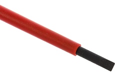 Шлицевая диэлектрическая отвертка Jonnesway SL, DV13S4100 (D19S4100), 4х100мм