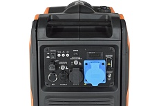 Инверторный генератор Carver ppg -6500ise 3,5/4,0квт, 220/12в, 2 роз.,usb, дисплей,колеса 01.020.00046