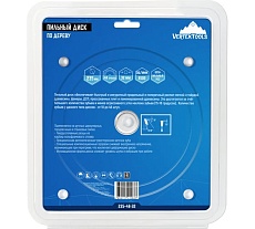Диск пильный по дереву (235х32-30 мм; 48 зубов) Vertextools 235-48-32