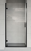 Душевая дверь Vincea Flex VDP-1F900CLB  90x200 черный, прозрачное