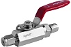 Шаровой кран Hy-Lok 110 серии из нержавеющей стали SS 316, 1/4"- 1/4" BV-H-4T