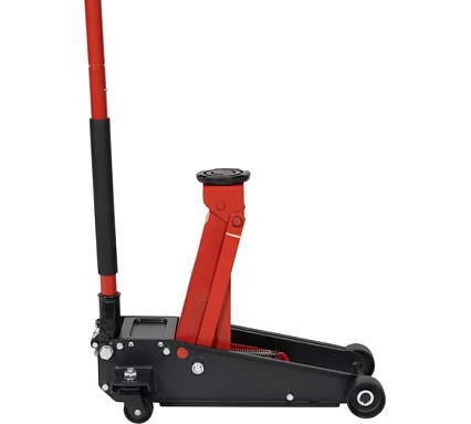 Домкрат подкатной Wiederkraft г/п 3т, 120-460мм WDK-Magnum 3000